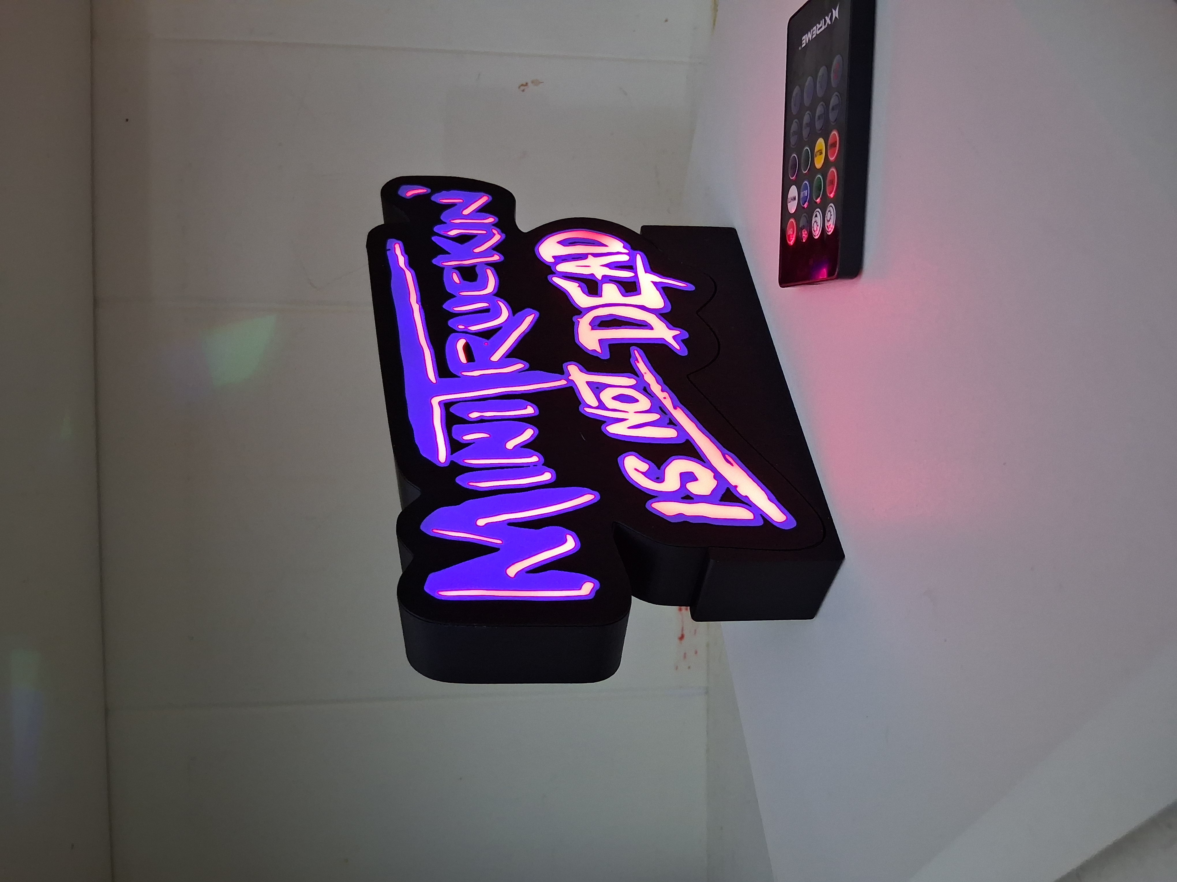 Mini Trucking LED light box – custom 3D printed – Lit Layer Creations